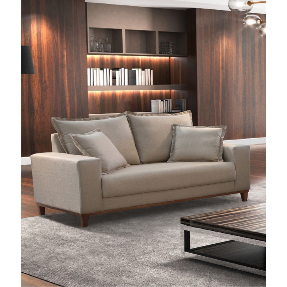 Sofá de 2 Lugares com 1,58 metros 720 Espuma D33 moveiseeletrofriburgo