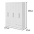 Guarda Roupa 6 Portas e 4 Gavetas Zeus