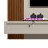Painel Home Alvorada TV até 55" Freijo com Off White