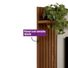Painel Home Alvorada TV até 55" Freijo com Off White