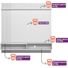 Painel Home Alvorada TV até 55" Freijo com Off White
