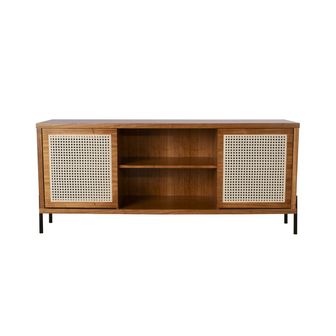 Buffet 2 Portas 160cm MDF Laminado em Madeira