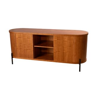 Buffet 2 Portas 160cm MDF Laminado em Madeira