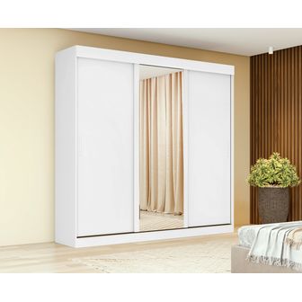 Guarda-Roupa-Saion-3-Portas-de-Correr-e-Espelho---Moveis-Lopas
