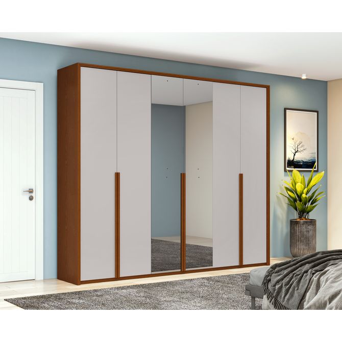 Guarda-Roupa-6-Portas-e-4-Gavetas-e-Espelho-Style-240---Moveis-Lopas